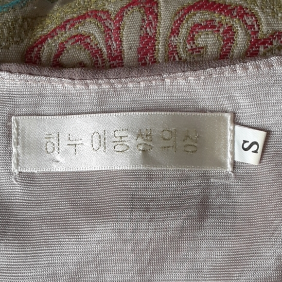 Dusty Rose Pleated Dress - Picture 3 of 4